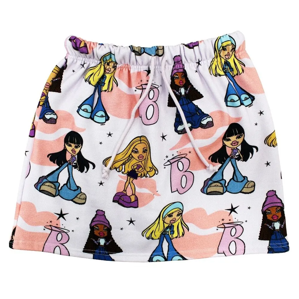BRATZ Doll Printed Jersey Sweat Skirt Sz 3XL NEW New with tags - Image 2