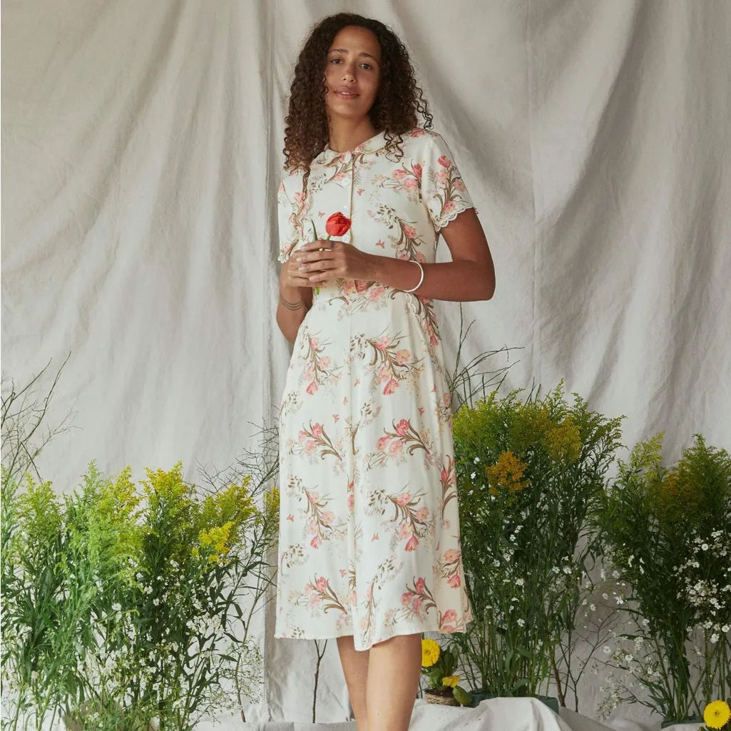 Christy Dawn The Sebastian Dress Floral Vintage Midi - Image 2