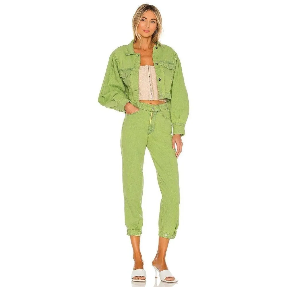 Tach Clothing Lubina Jeans in Green 26 New AS - Image 4