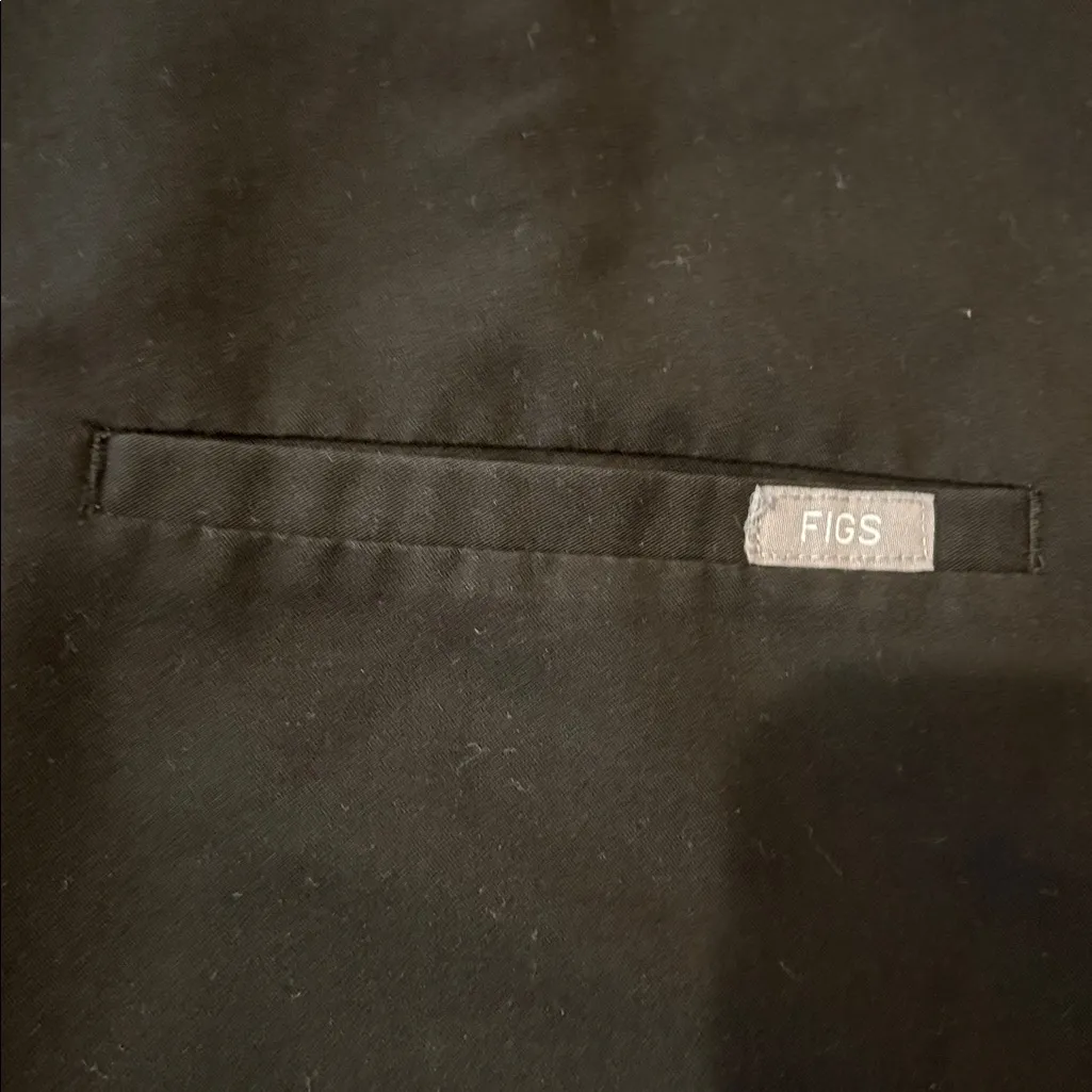 FIGS  Charcoal Scrub Top - Image 2