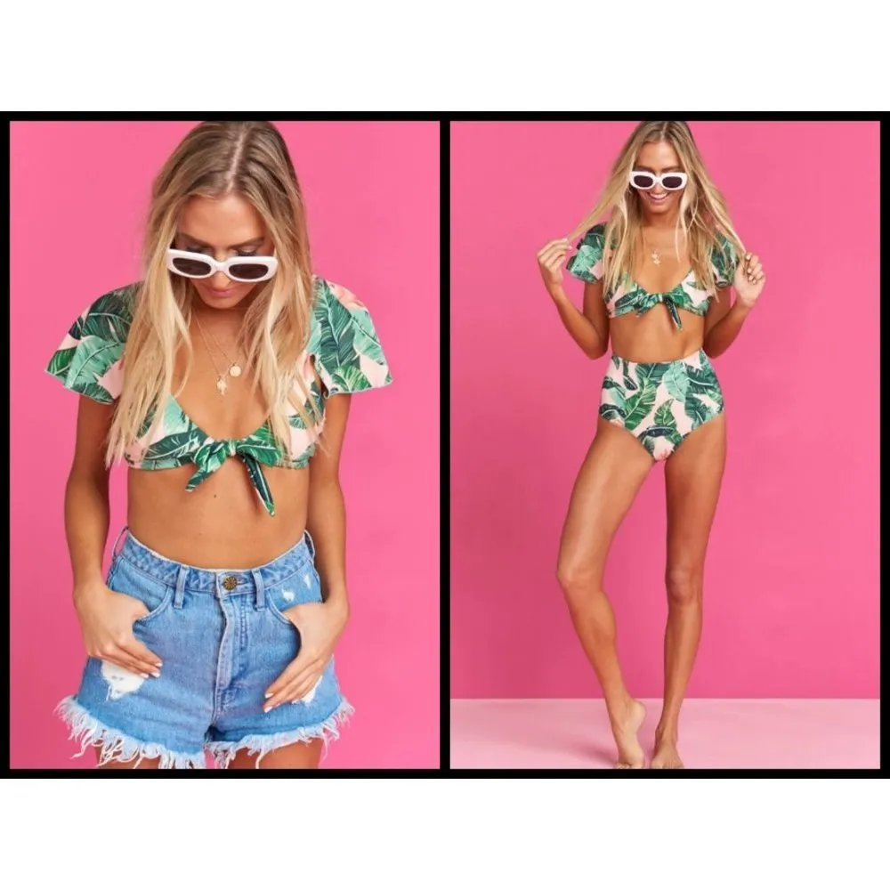 💕SMYM Dominica Flutter Sleeve Top Beverly Barbie - Image 4