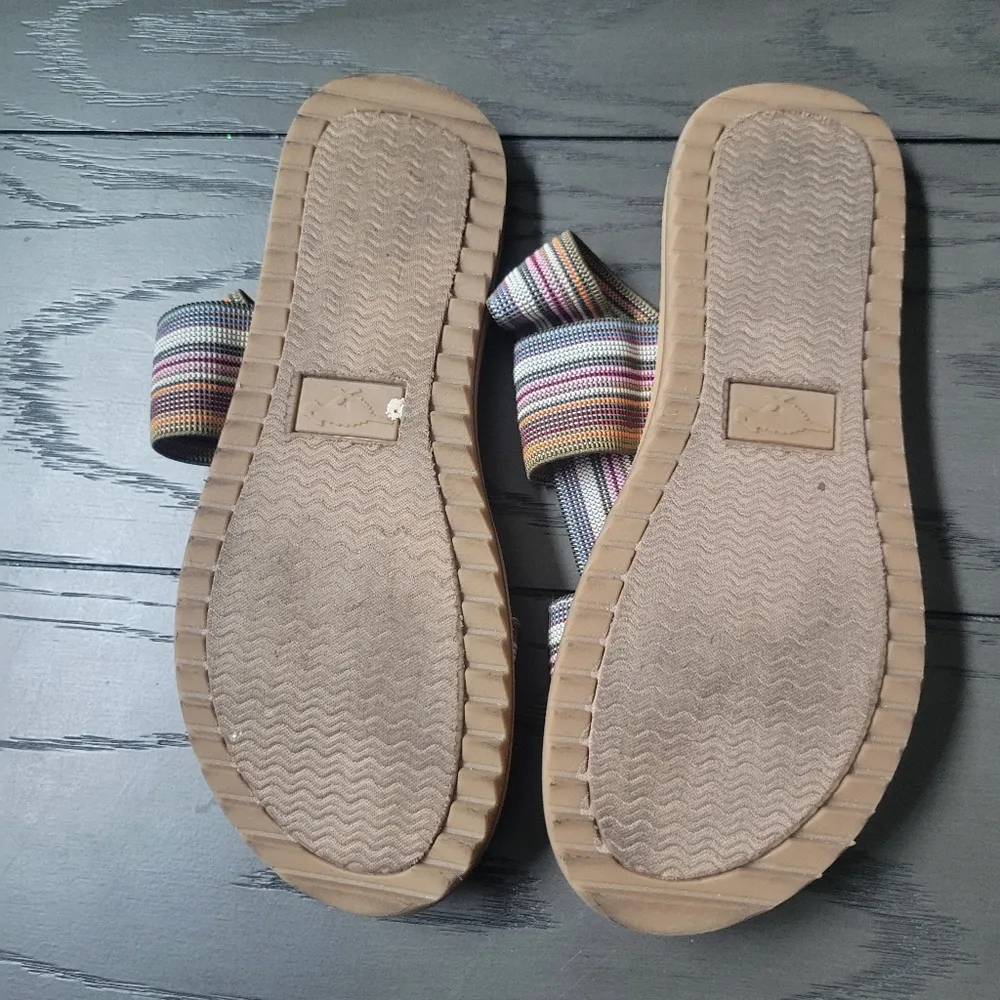 Rocket dog sandals shoes flat stretch women's size 6 - Image 3