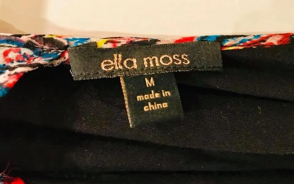 Ella Moss Silk Top Sz M - Image 6