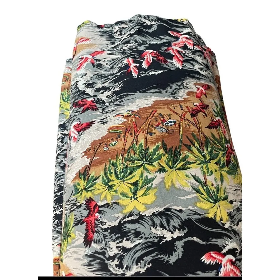 Vintage Cloz's New York Hawaiian Tropical Beach Dress Women's Made In USA‎ M Size M - Image 4