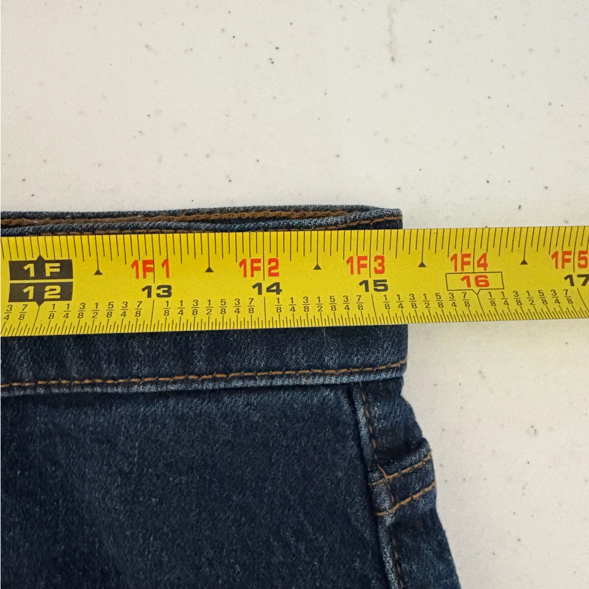 J. CREW Flare Crop Jeans Stretch Denim Button Fly Ankle Dark Wash‎ 5 Pocket 485 - Image 10