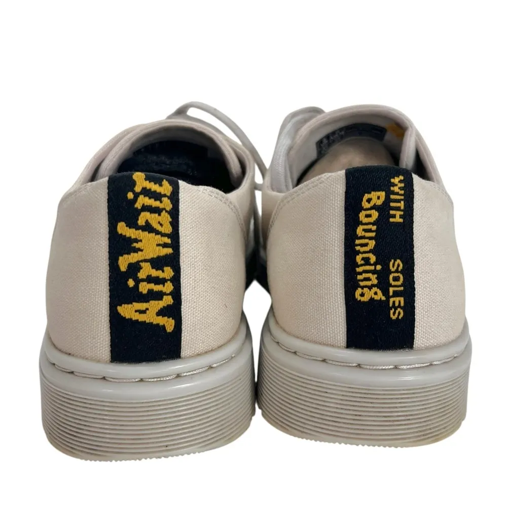 Dr. Martens Dante Canvas Low-top Sneakers Parchment Beige - Image 6