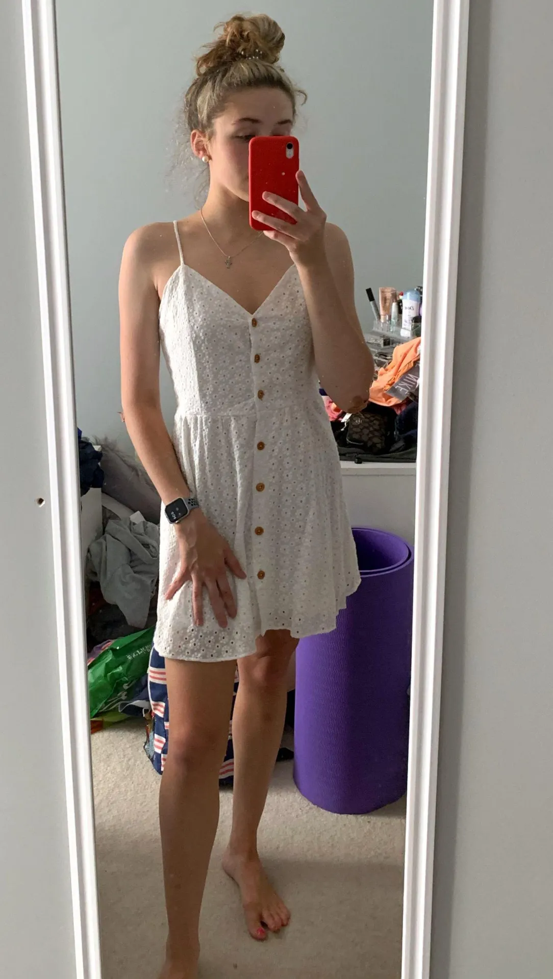 white lace dress - Image 4