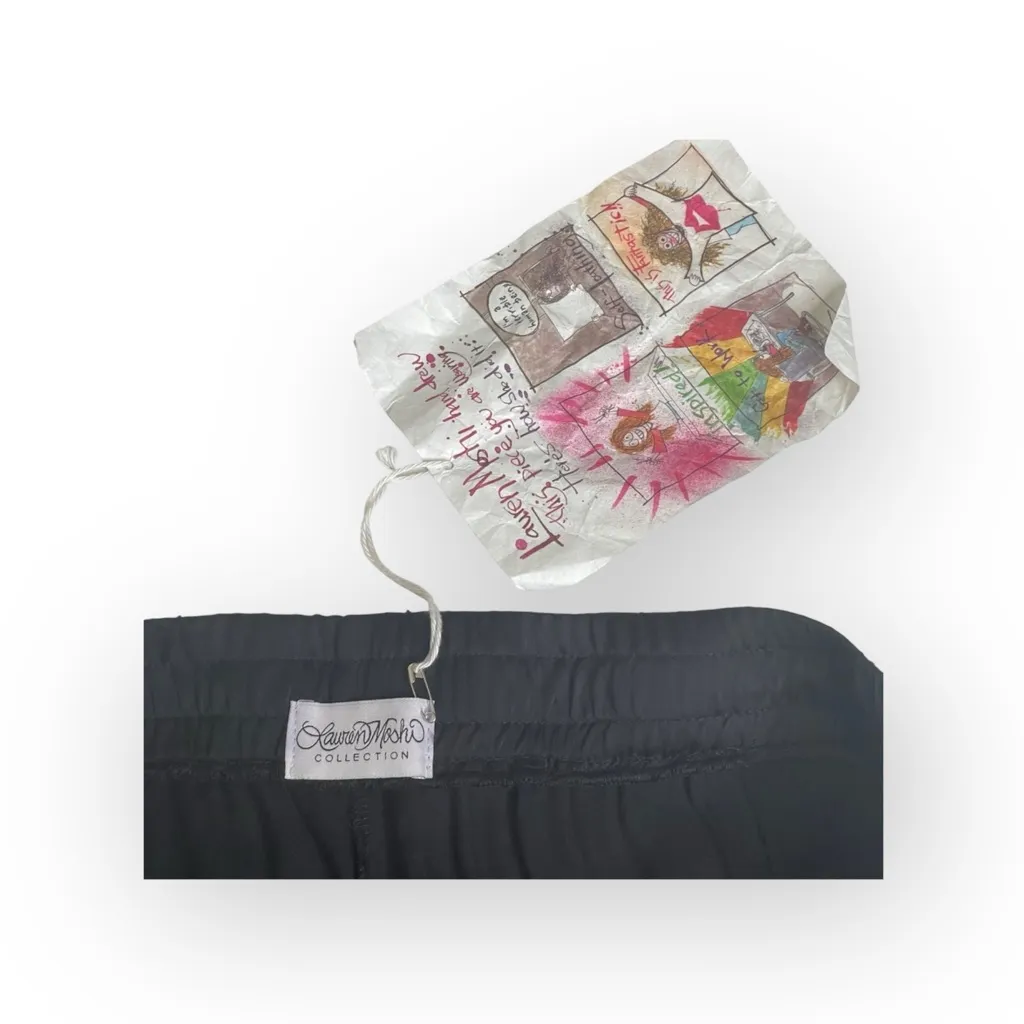 new Lauren Moshi ᨎ Lips Gap Mouth Patch Satiny Side Stripe Joggers Sweatpants ᨎ - Image 8