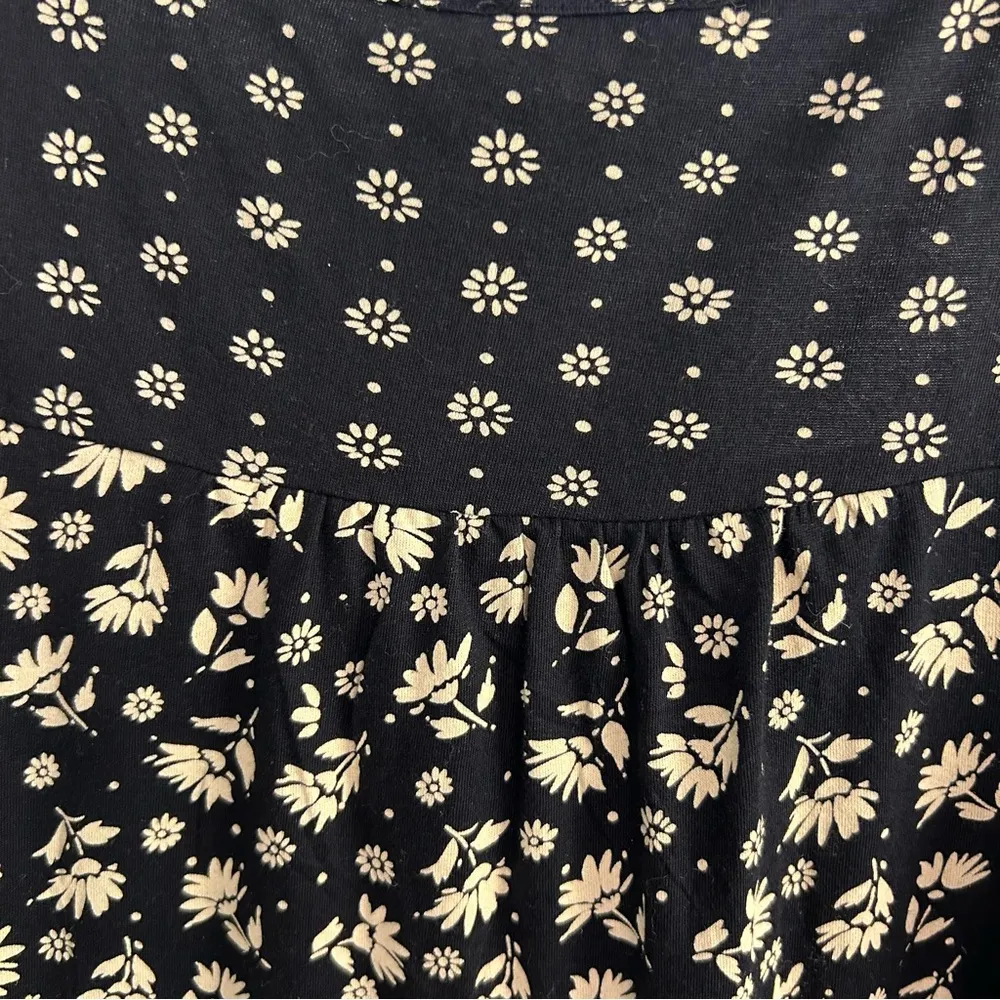 Patrons of Peace NEW mixed media whimsigoth baby doll tank top Small crochet - Image 4