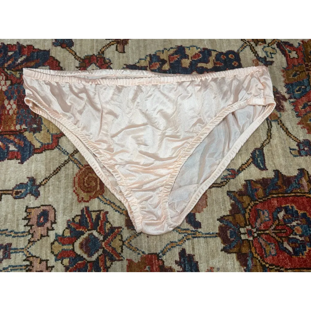 Vintage Feminine Gilead Lace Robe & Slip Set Pink Satin Trim Size Large NWOT - Image 9