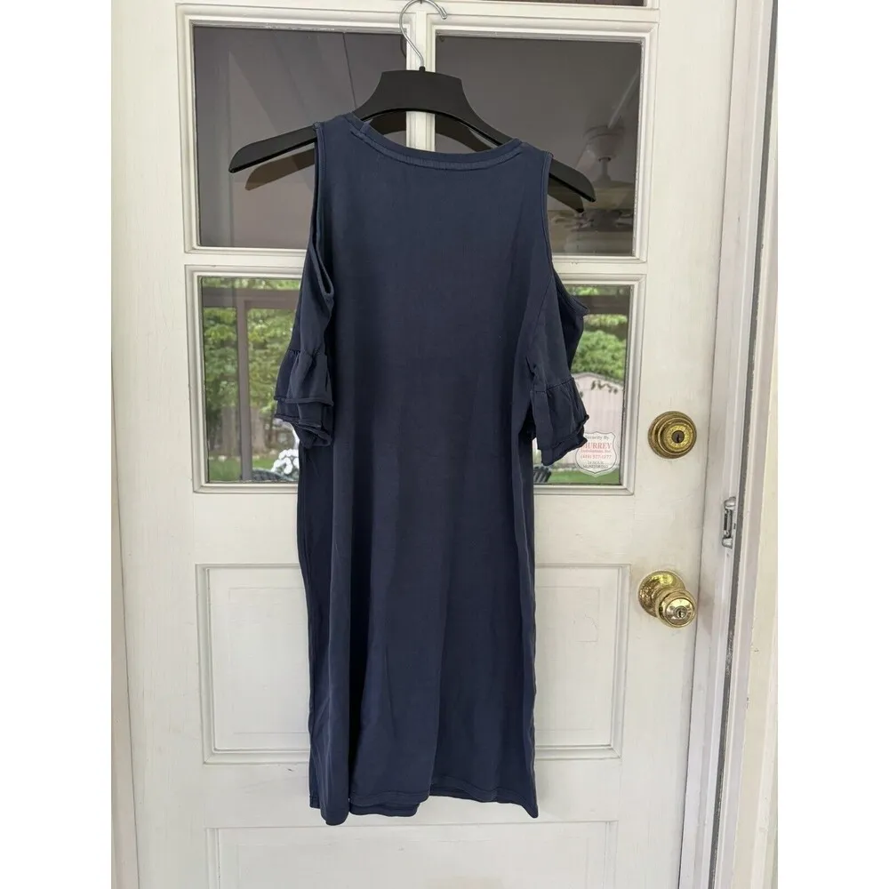 Penn State Nittany Lions Gameday Couture Tunic Navy Size Large Cotton Navy Blue - Image 3