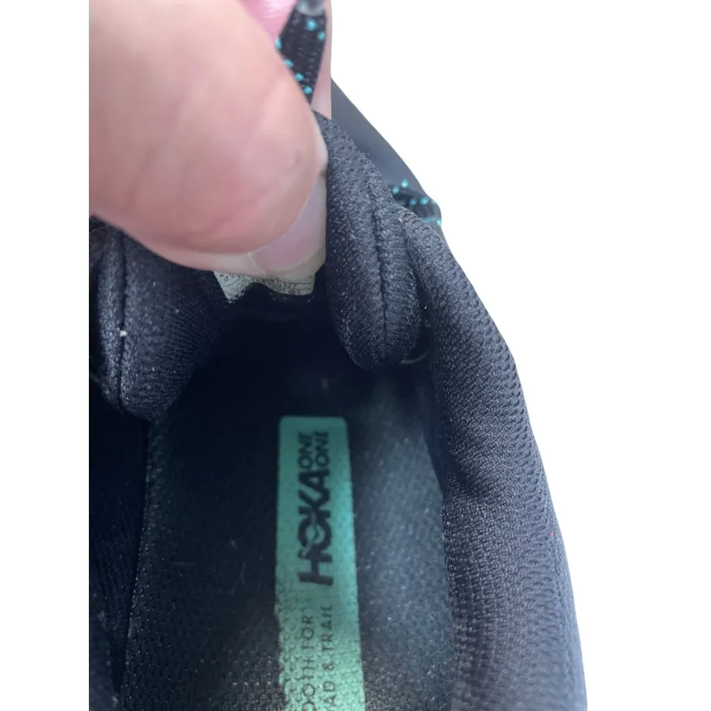 Hoka Challenger ATR 6  Womens Black Blue Trail Running Shoes 7B SKU 9462 - Image 8