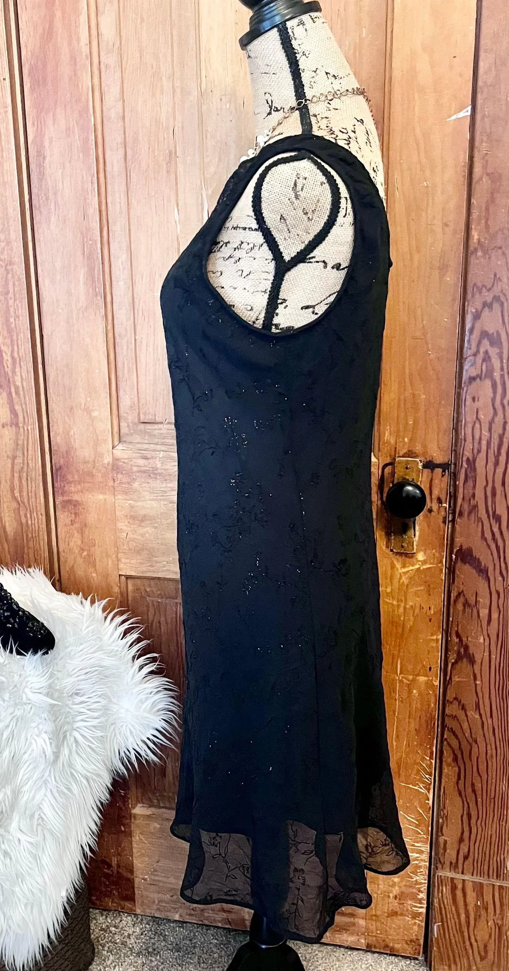 City Triangles Vintage Black Cocktail Dress  - Image 2