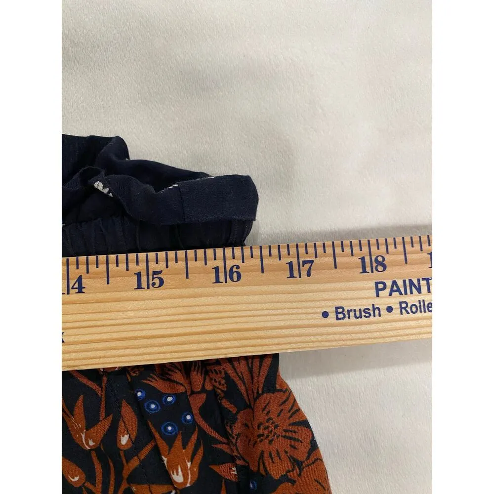 Elastic Waist Pull On Hanley Trouser Blue Orange Women's Size XL - Image 14