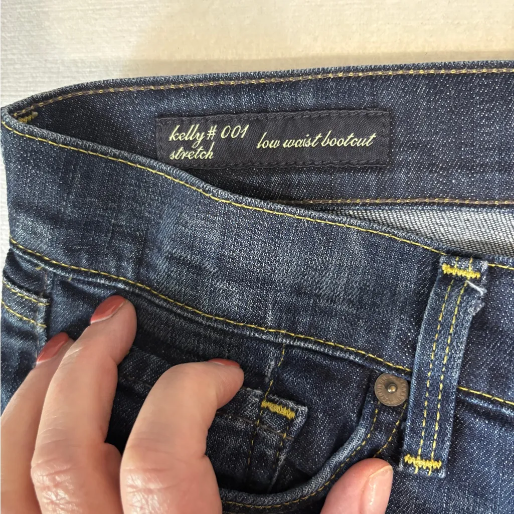 Citizens Of Humanity Jeans Low Waist Bootcut Size 30 Style 001-132 Cut 5290 - Image 8