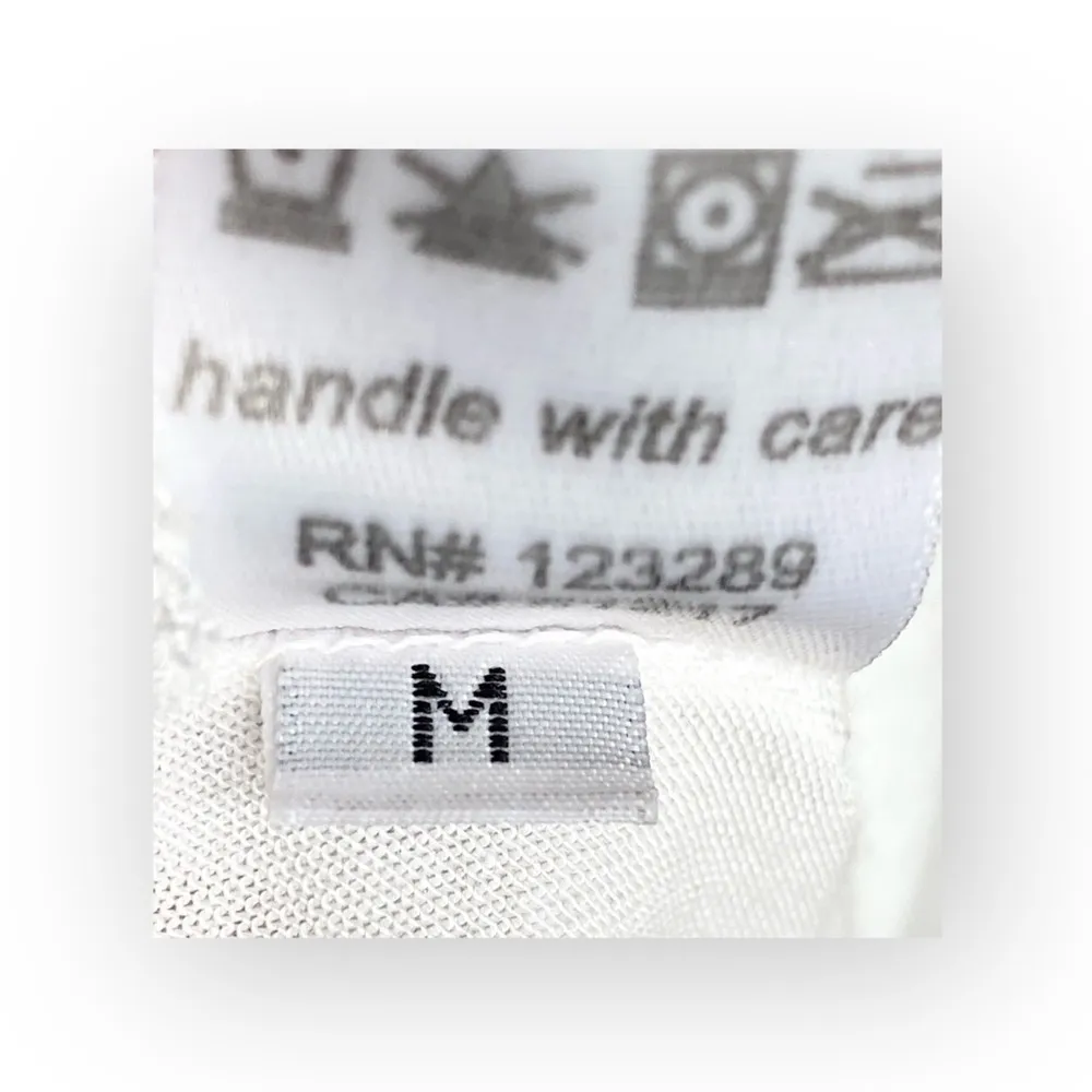 VHTF: Lauren Moshi ✌︎︎ Tess Color Foil Hippie Girl Swing Tee T Shirt ✌︎︎ White M - Image 12