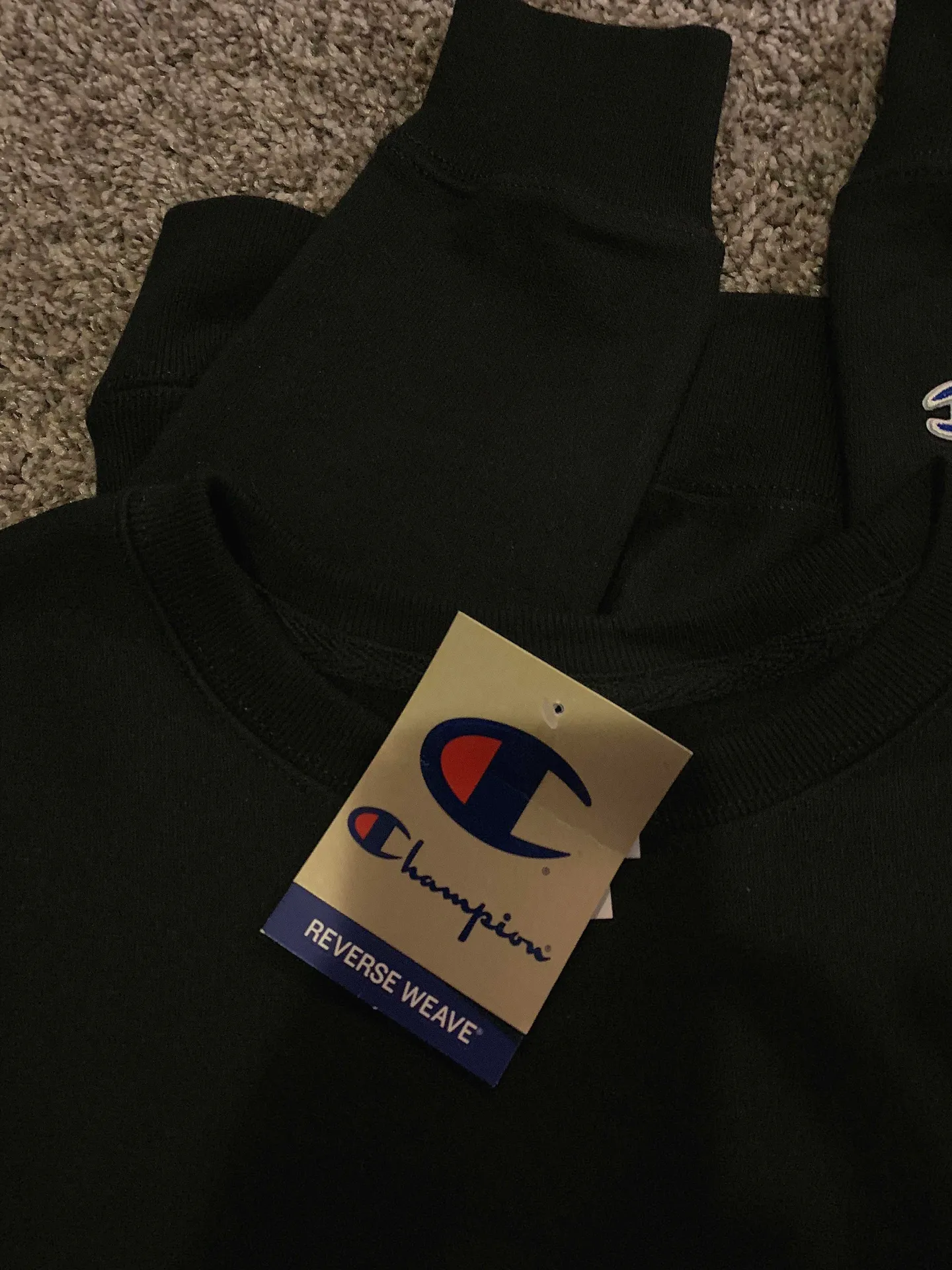 Champion Black Crewneck - Image 2
