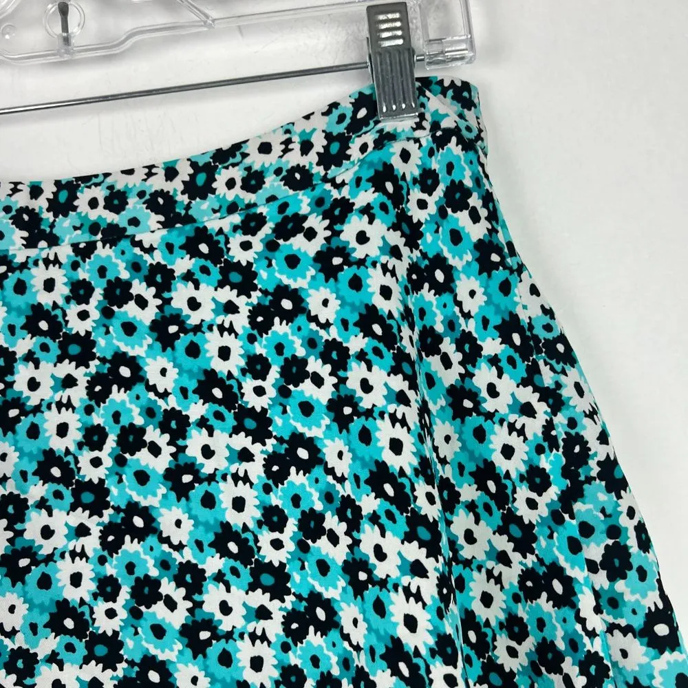NWT MICHAEL Michael Kors Carnation Silk-Georgette Skirt Mini Floral Size 2 NEW - Image 11