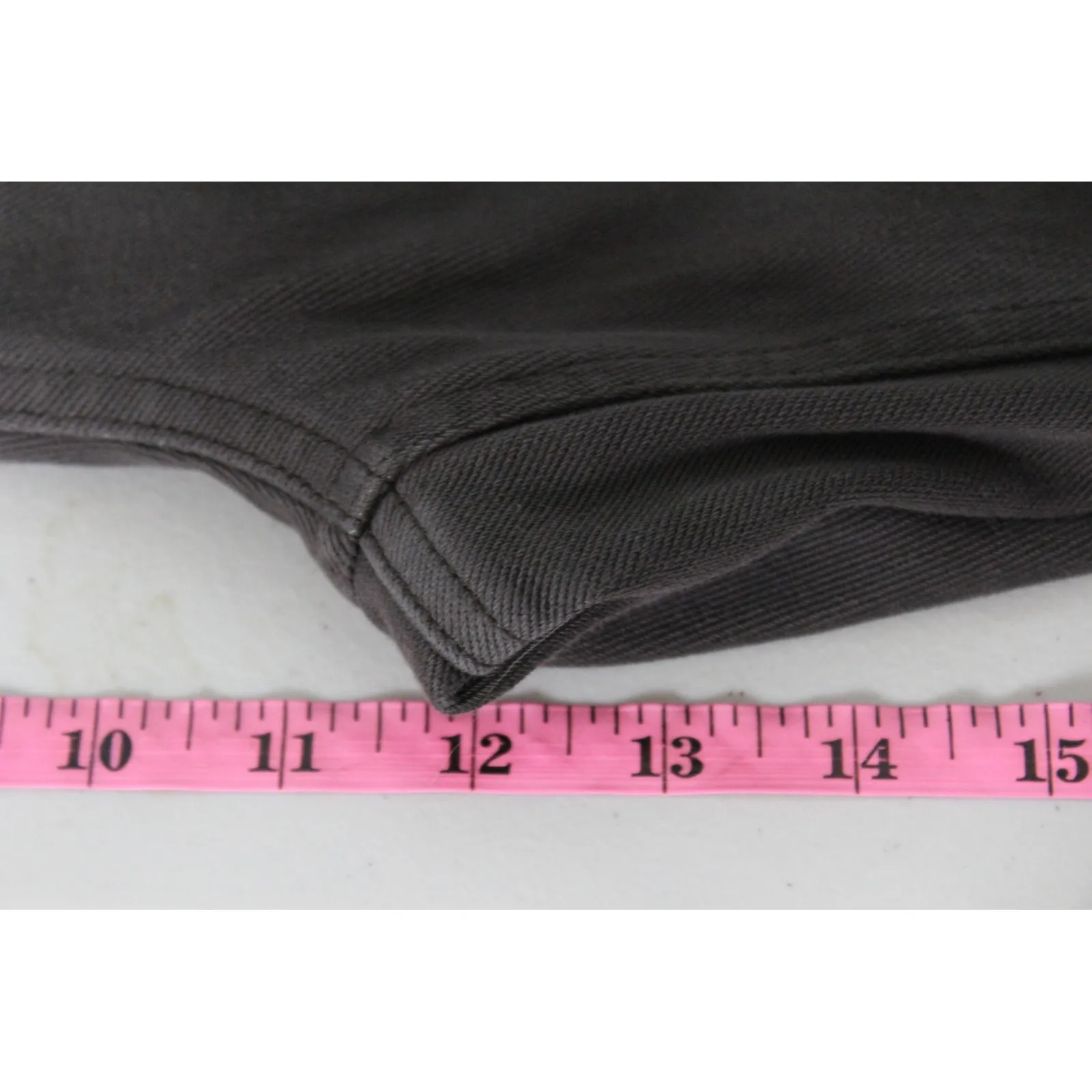 SPANX Perfect Brown Pants High Waist Full Length Slim Straight Leg Brown L - Image 8