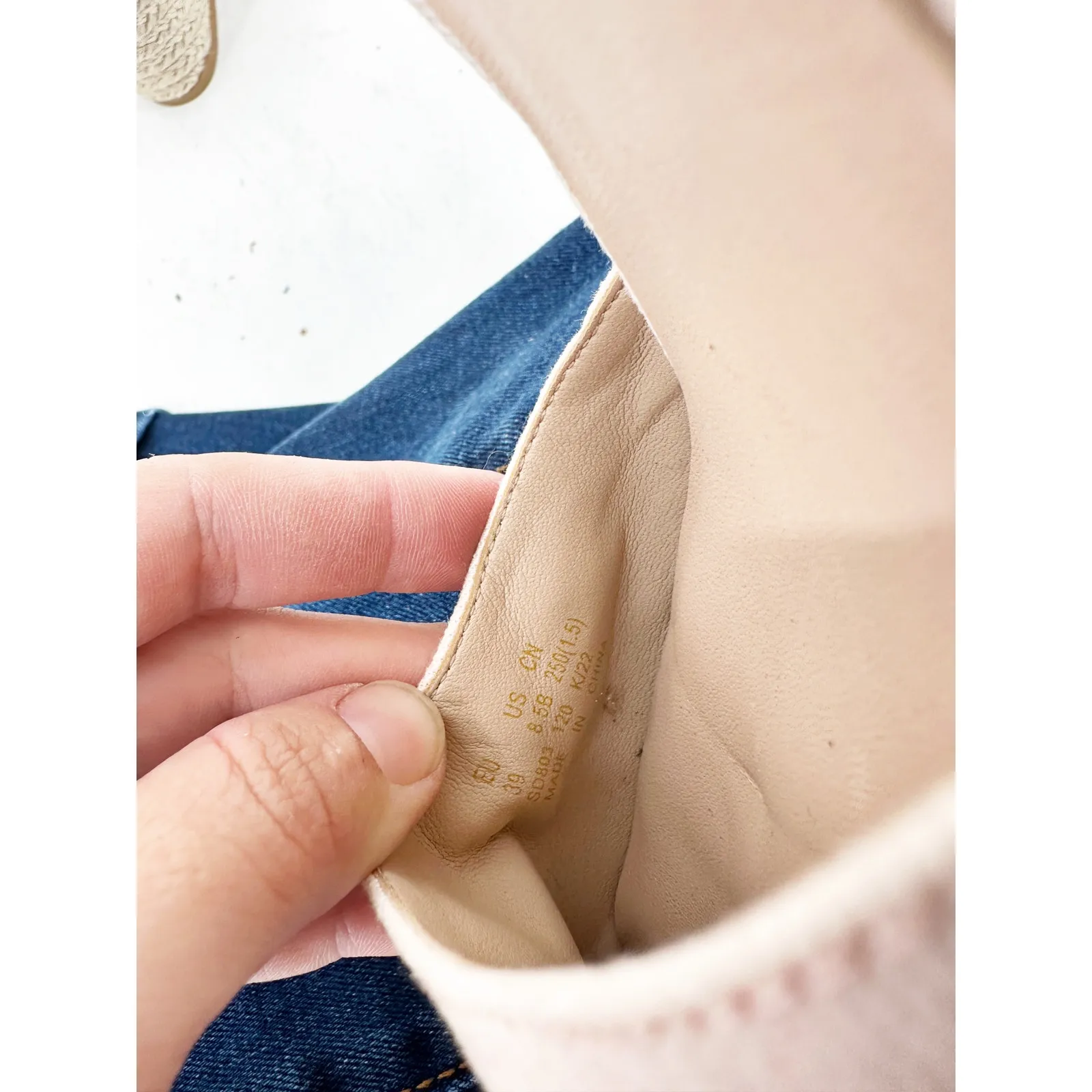 Stuart Weitzman Nude Espadrille Wedge Heel Nude Sandal Pumps Size 8.5 - Image 3