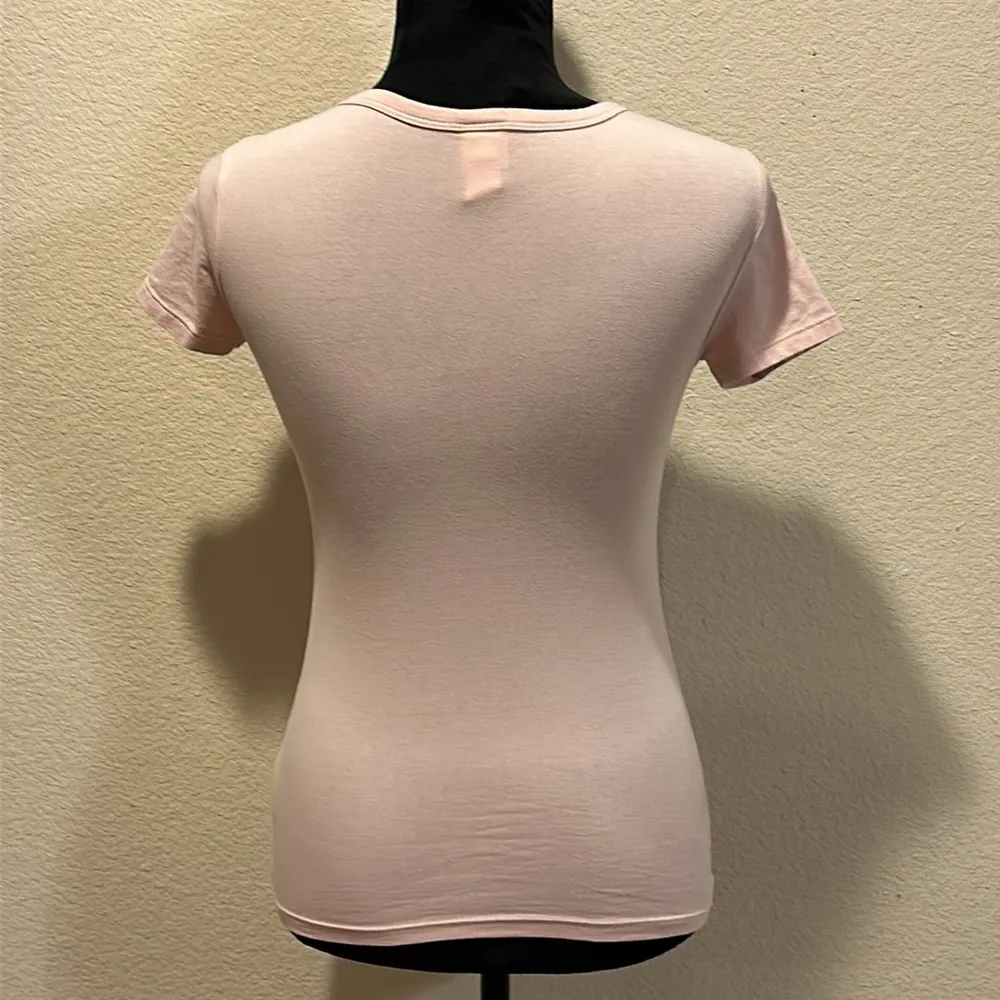 Light Pink Basic Tee - Image 2