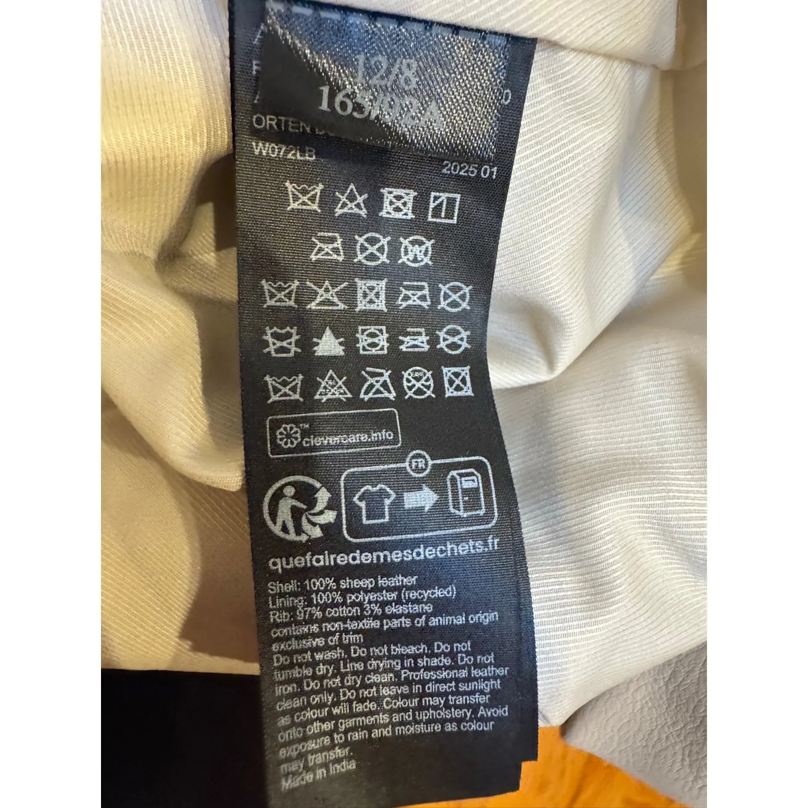 AllSaints Orten Leather Bomber Jacket - Image 8