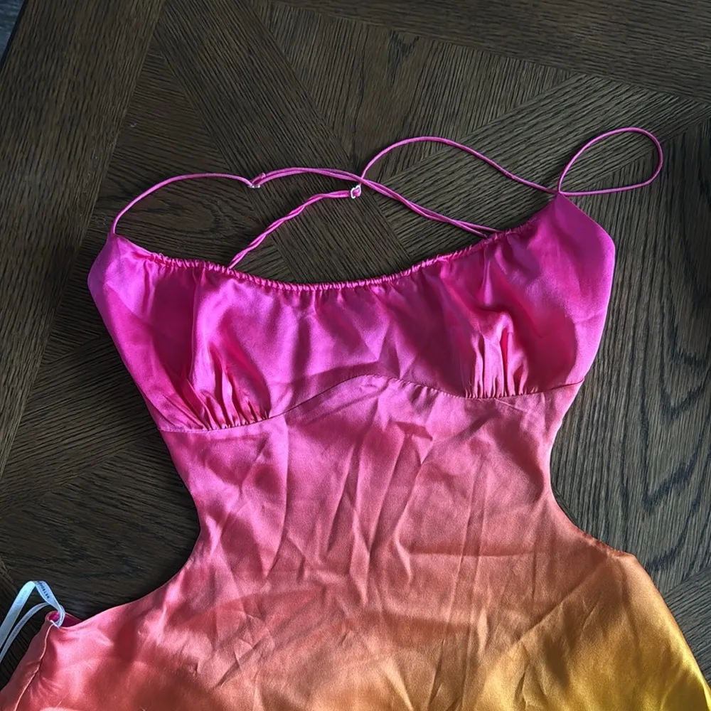 Retrofête JOSEFINE SILK DRESS, Size Large, $448 - Image 7