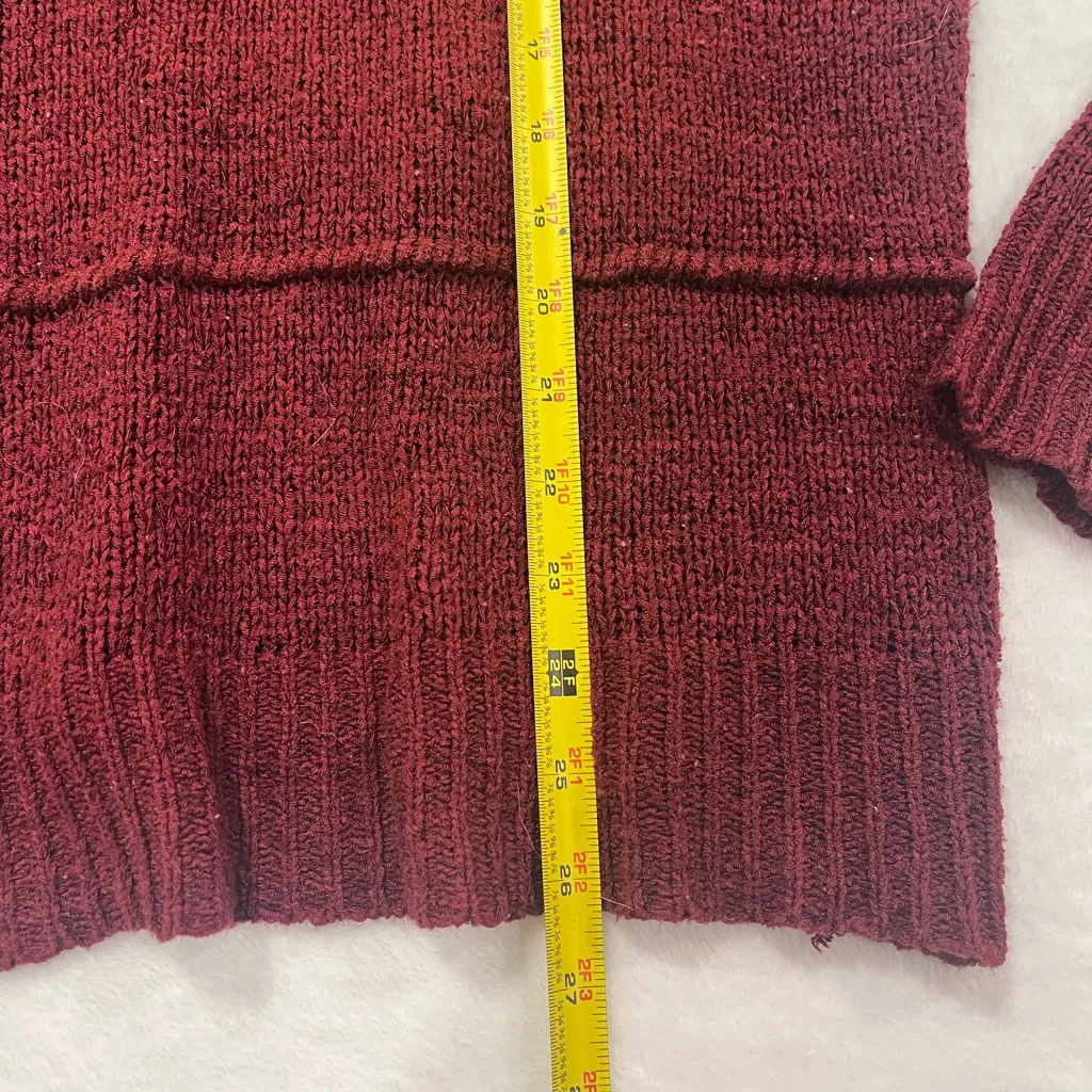 Burgondy ee:some Sweater — size s/m Red Size M - Image 8