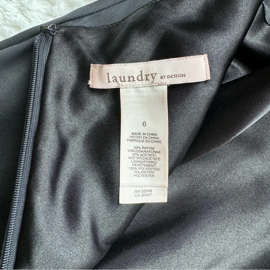 Vintage Satin Halter Maxi Gown Slip Dress 6 Black 90s Y2K Old Money Red Carpet - Image 12