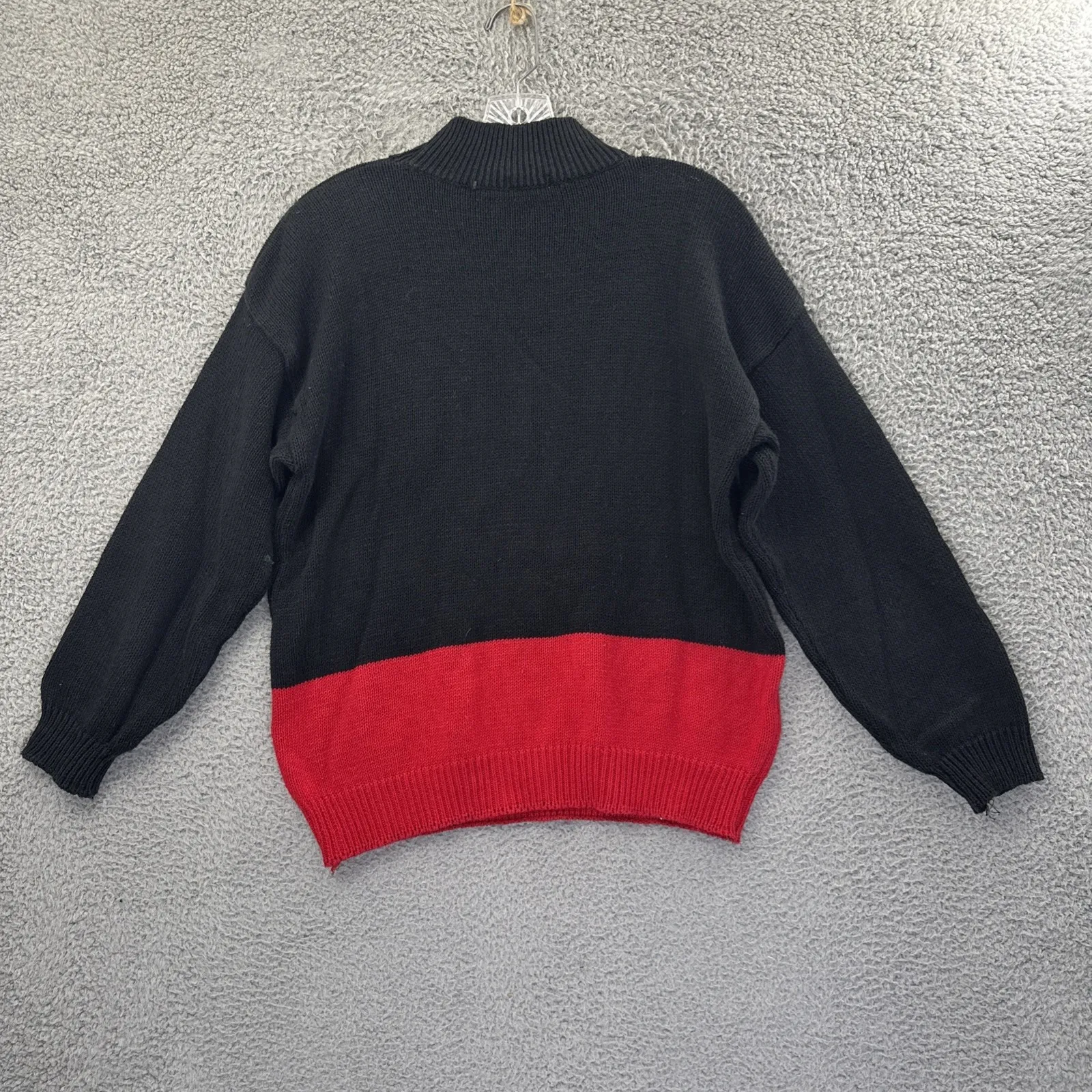 Vintage Jordache Knit Christmas Sweater Holiday Retro 90s Ugly Women's Large - Image 2