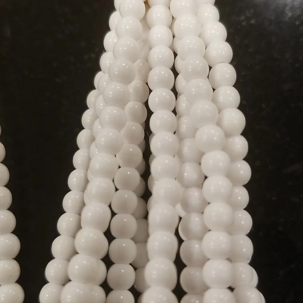 💕KENNETH JAY LANE💕 White Tassel Earrings ~ White NWT - Image 5