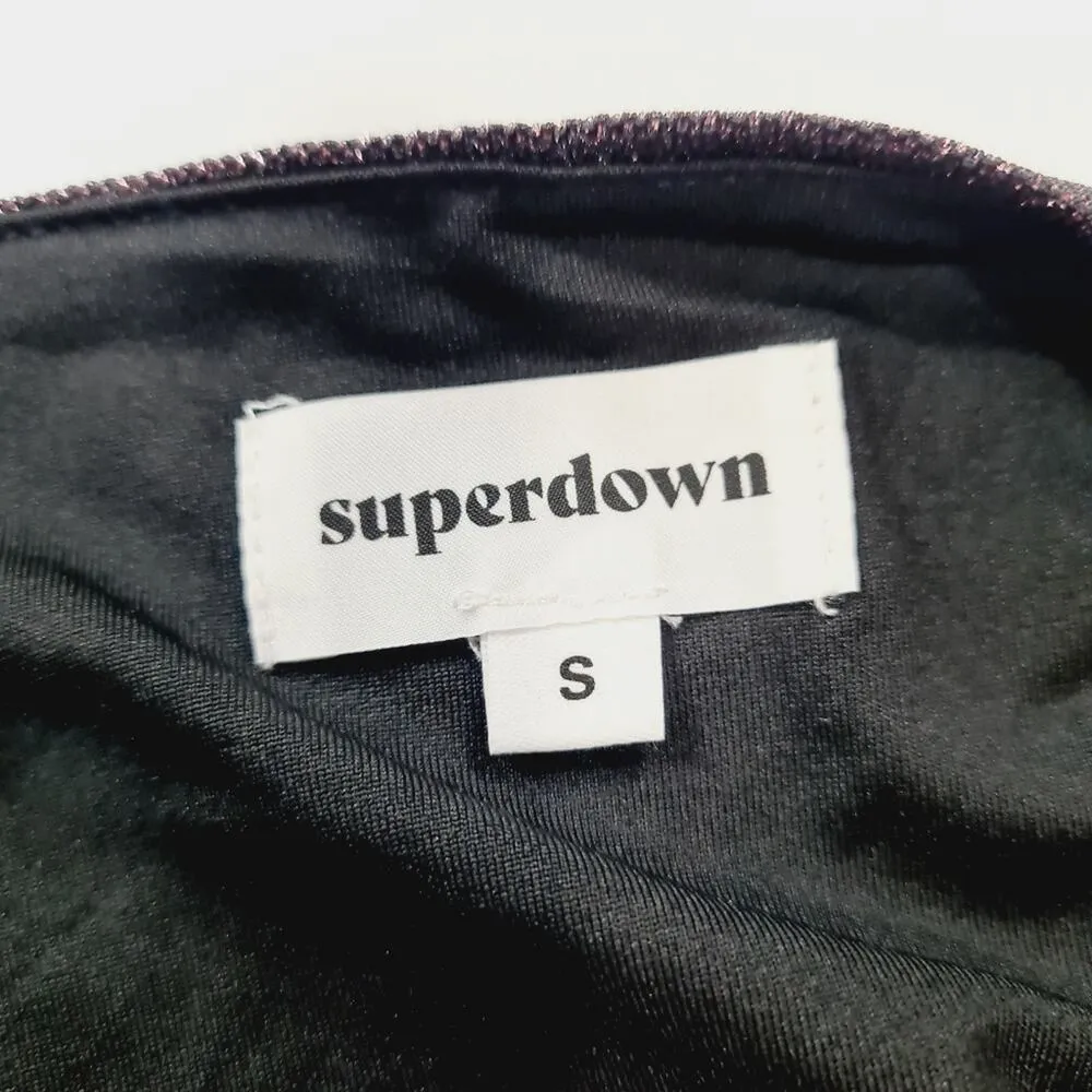 Superdown Tia Cut Out Jumpsuit in Wine Small - Image 8