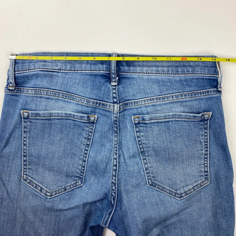 Banana Republic Midrise Skinny Striped Legs Size 28 Women’s - Image 6