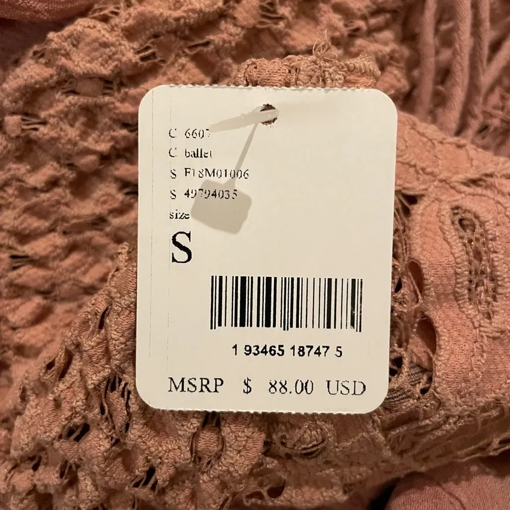 NWT Free People Adella spaghetti Adjustable Straps Size S Dress Color - Image 4