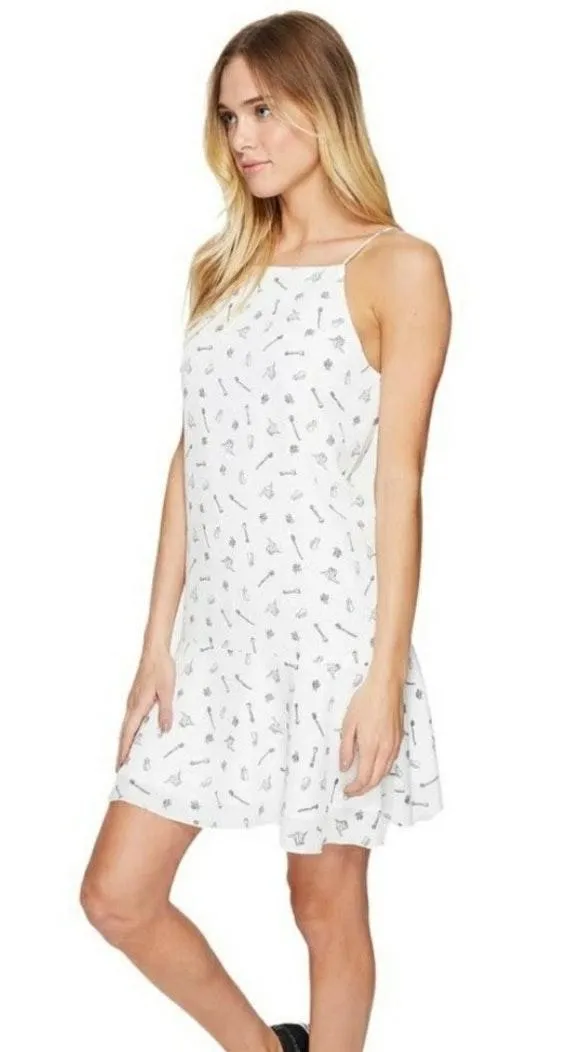 NWT  White Black Printed Dress Size S - Image 2