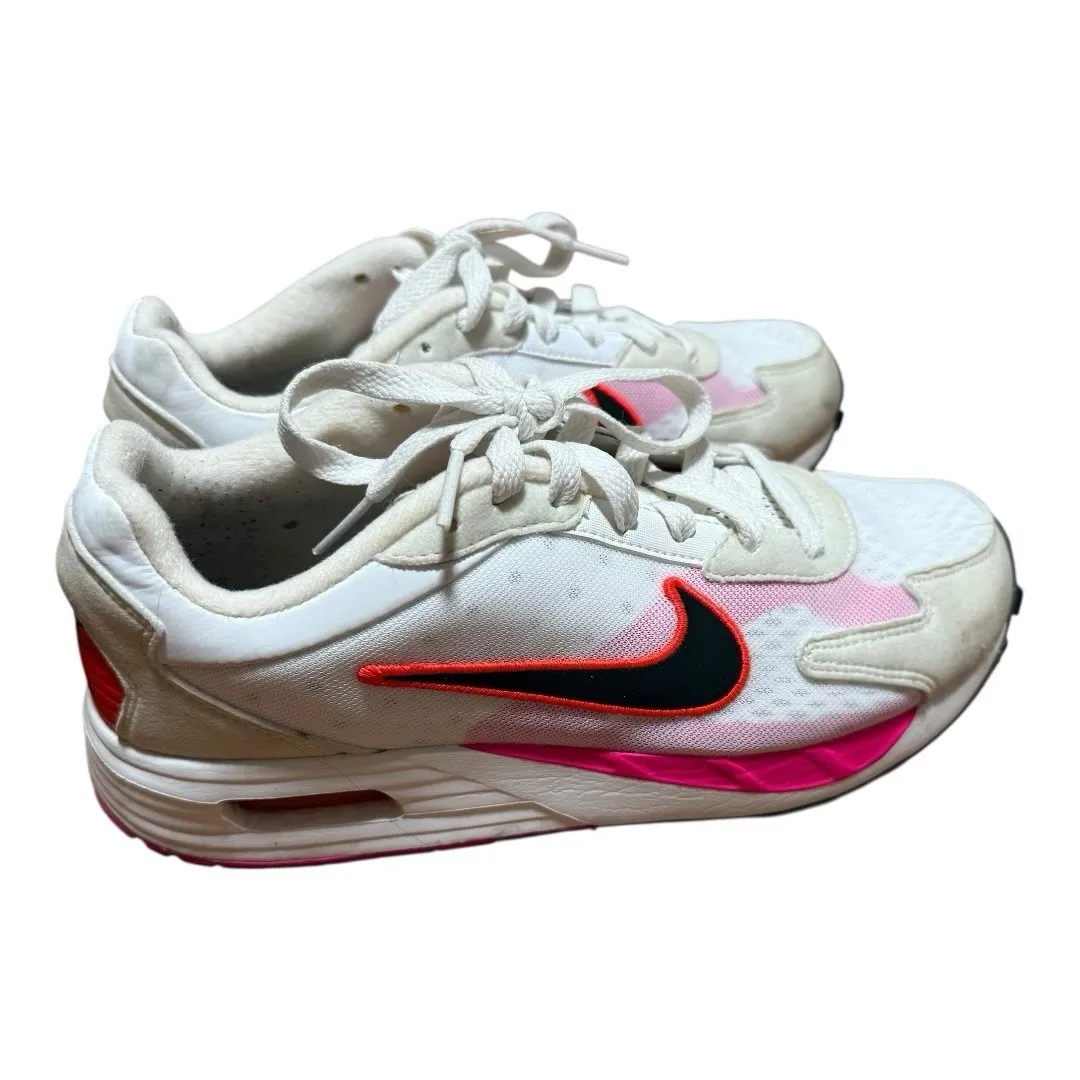 Women's Size 6 Nike Air Max Solo White Bright Pink Shoes FN0784-102 - Image 5
