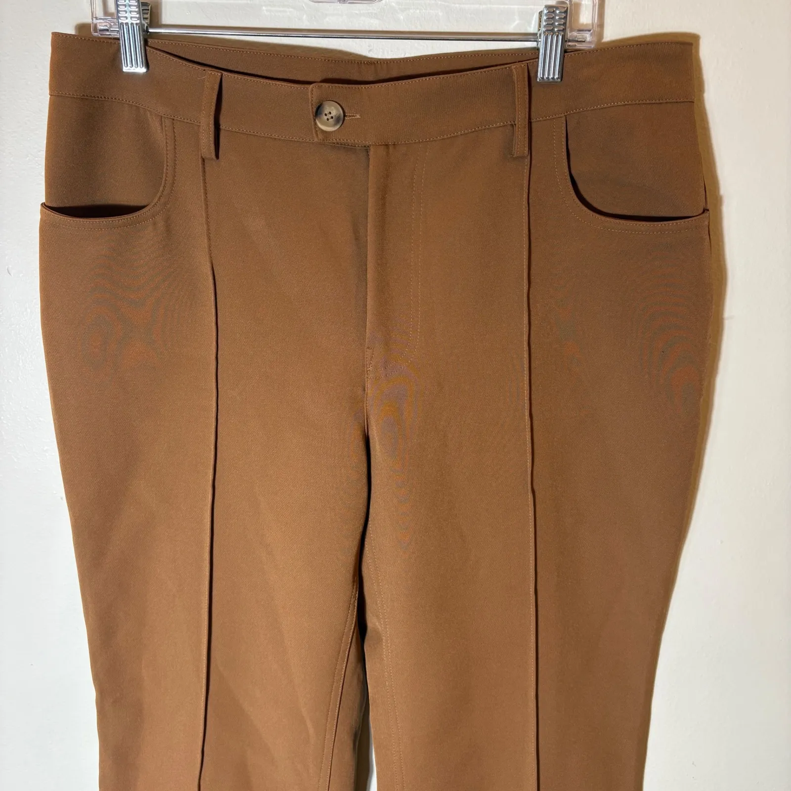 Bohme Brown Bootcut Trousers Size XL - Image 2