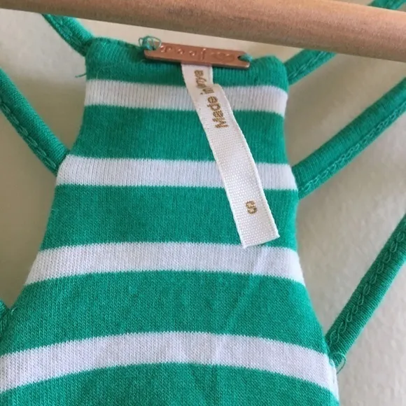 POOF! STRIPED SPAGHETTI STRAPPY MAXI DRESS SIZE S‎ - Image 4