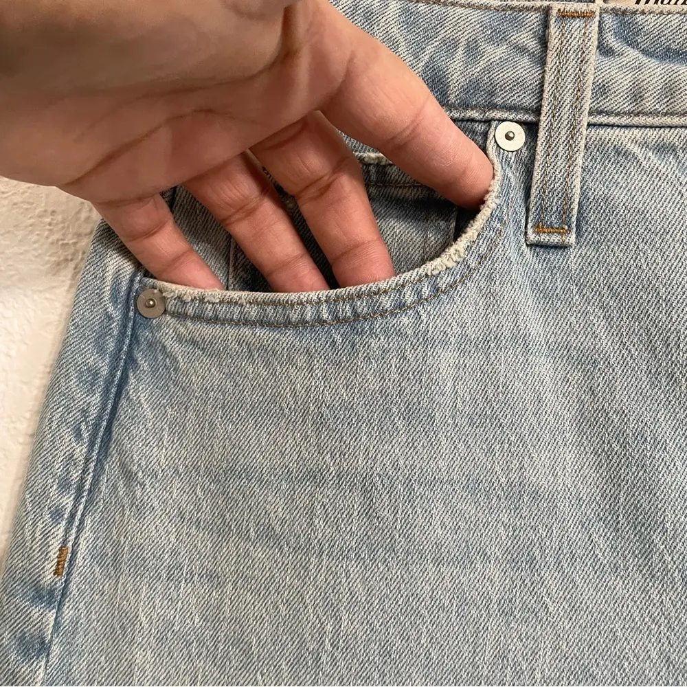 NWT Madewell Womens Jeans Denim Blue Curvy Perfect Vintage Light Wash Size 27 - Image 4