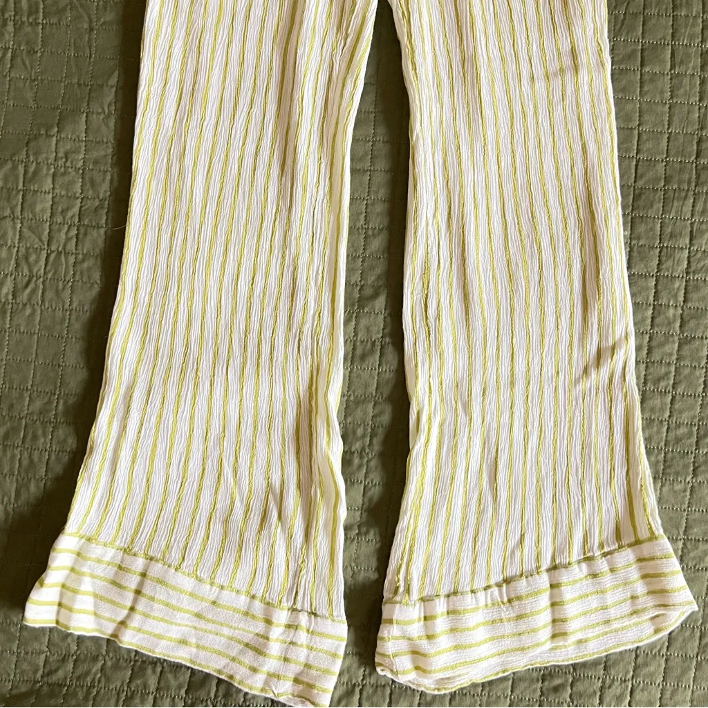 Billabong Green Striped Daybreak Pants - Image 5