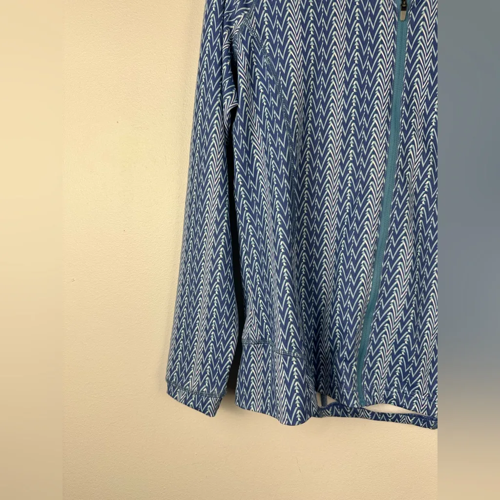 Peter Millar Womens Lightweight Jacket M Full Zip UPF 50+ Golf Back Pocket Sz L - Image 6