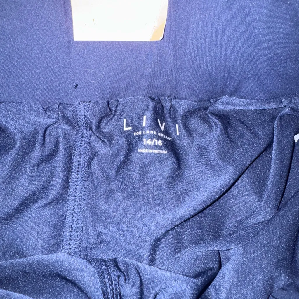 LIVI Navy Activewear Leggings Blue Size XL - Image 4