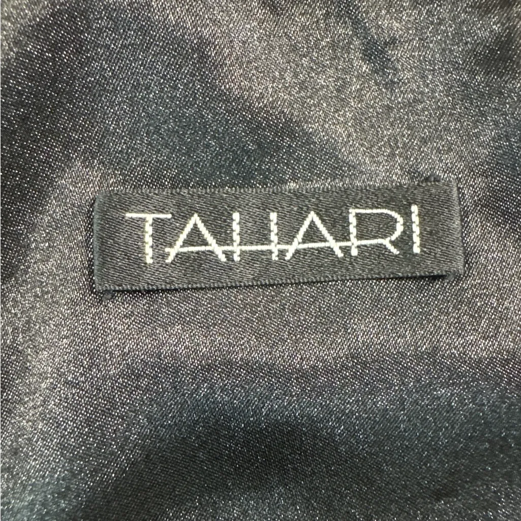 Tahari Black Midi‎ Skirt with White Dots - Image 4
