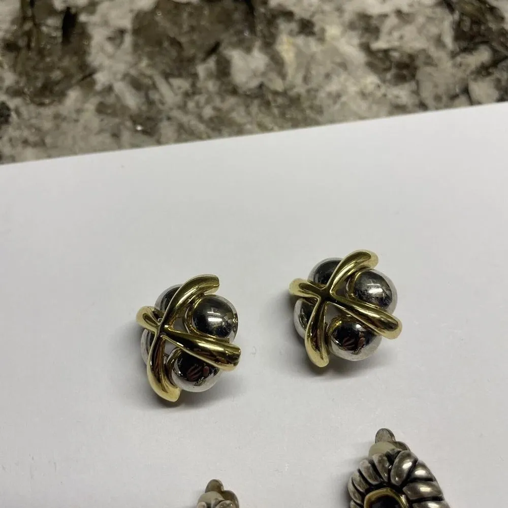 Lot of 2 Women's Clip On Clip - Image 3