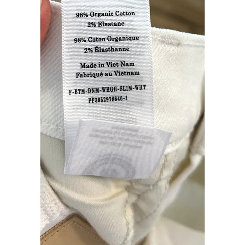 Everlane The Way-High Slim Jean in Bright White 31 Short - Image 5