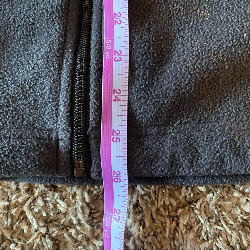 Columbia Women's large Fleece Jacket Full Zip Collared black - Image 6