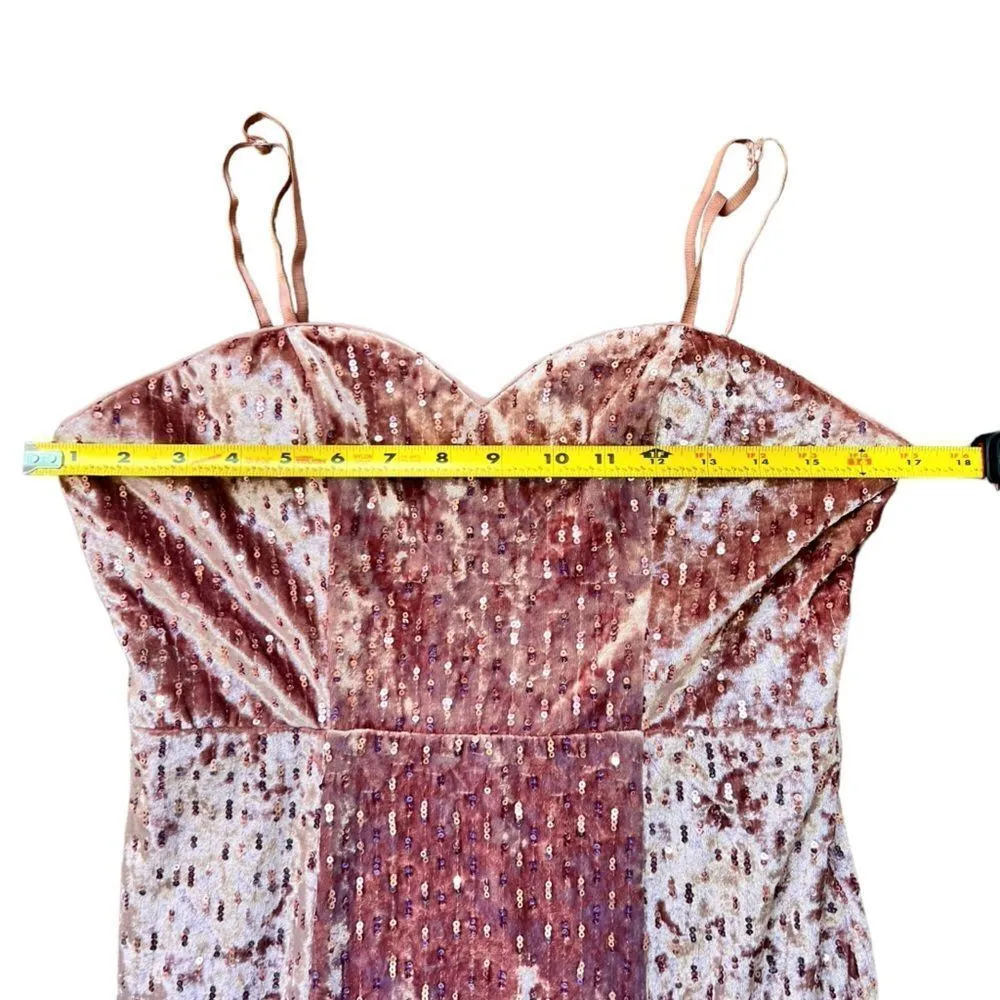 Lulu’s Simply Elegant Blush Pink Sequin Maxi Dress - Image 9