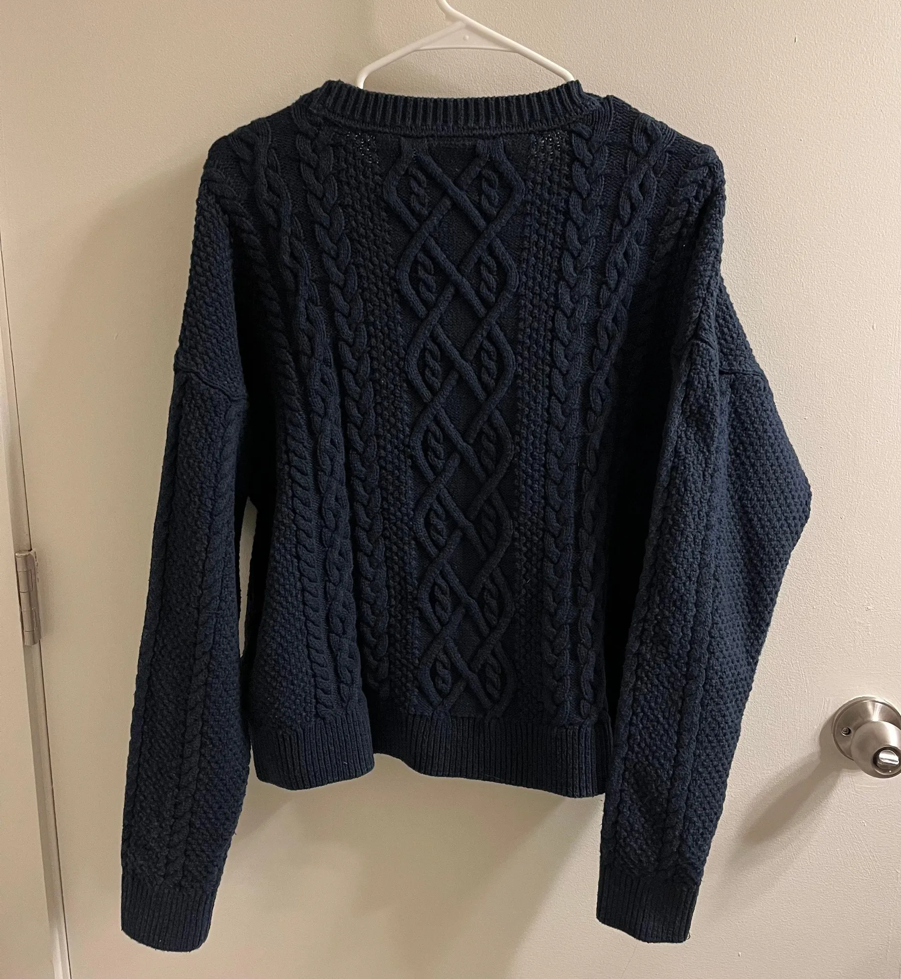 Navy Knit Sweater - Image 5