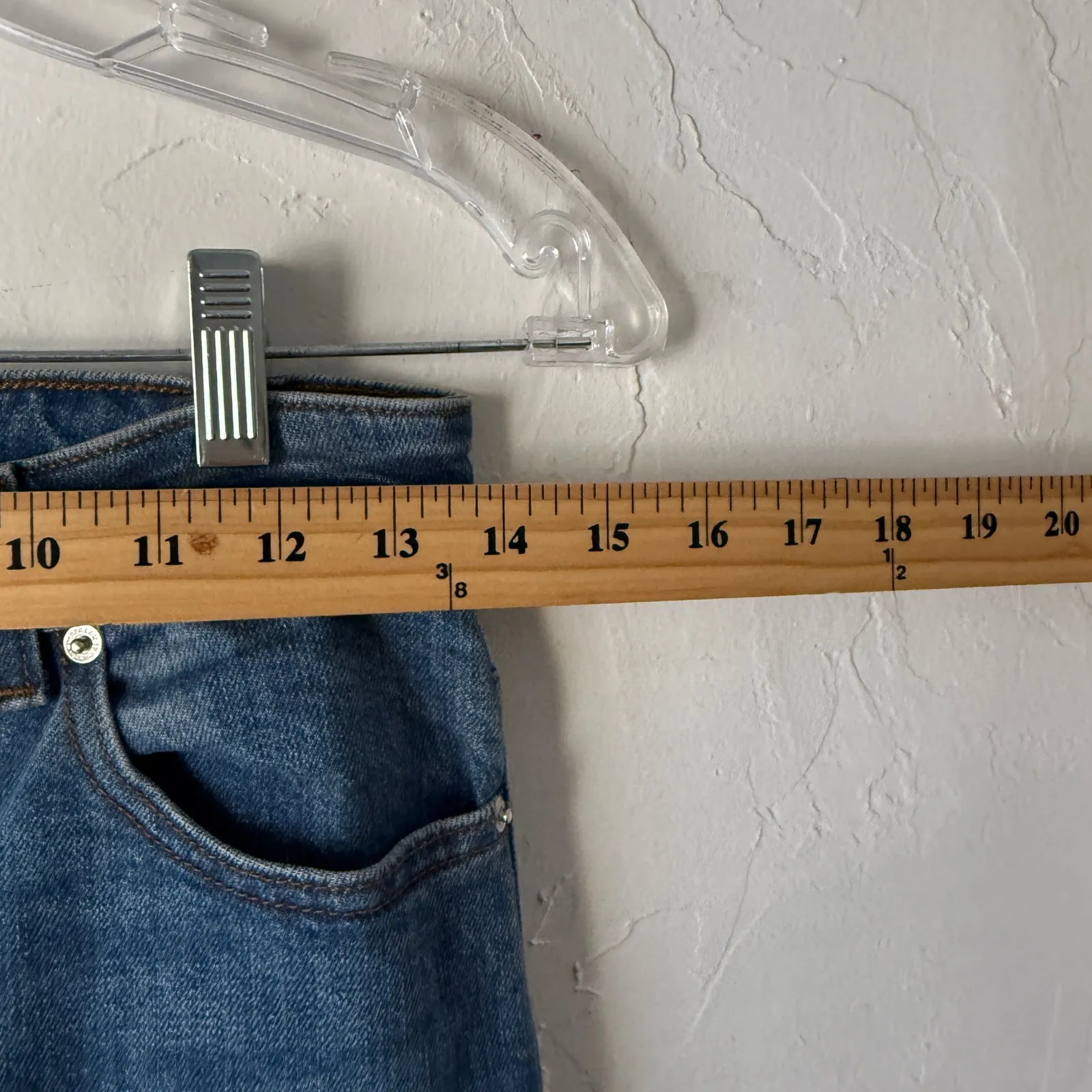 Derek‎ Lam 10 Crosby Jeans Size 26 High Rise Slim Tapered Made in USA Denim - Image 9