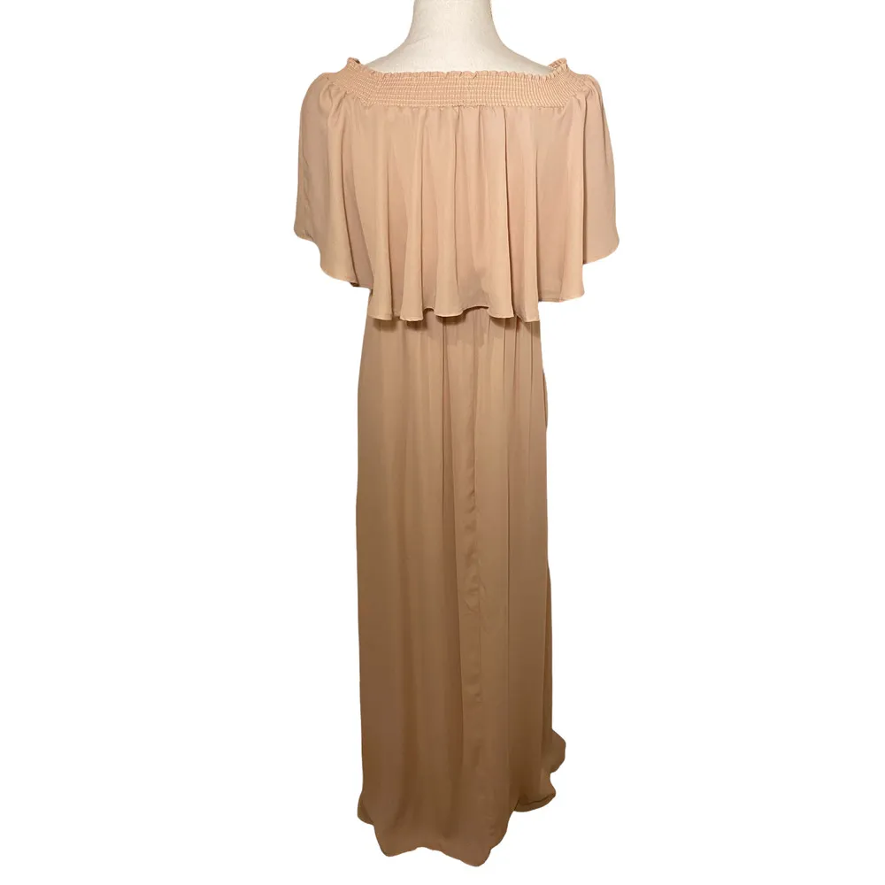 Show Me Your Mumu Hacienda Ruffle Convertible Semi Formal Maxi Dress, Size Small - Image 10